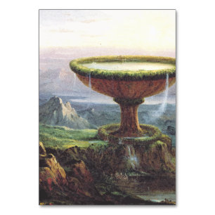 The Titan's Goblet by Thomas Cole Table Number