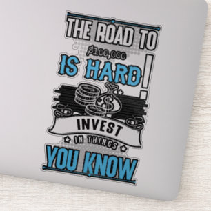 The to road to $100,000 is hard sticker