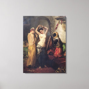 The Toilet in the Seraglio Canvas Print