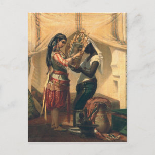 The Toilet of the Odalisque Postcard