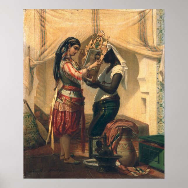 The Toilet of the Odalisque Poster (Front)
