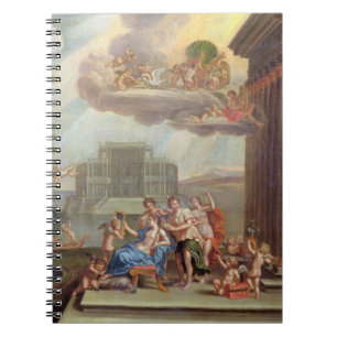 The Toilet of Venus, 18th century Spiral Notebook