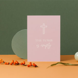 The Tomb Is Empty Christian Easter Card