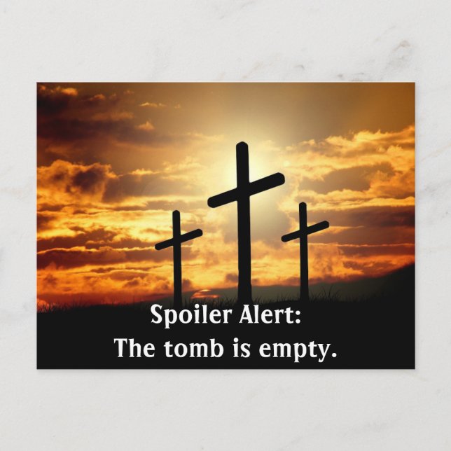 The Tomb is Empty Postcard (Front)