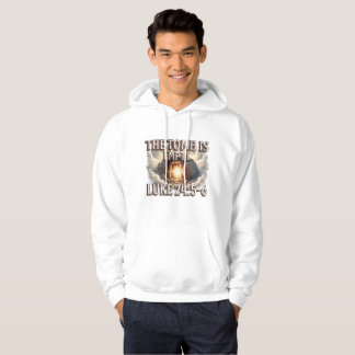 The Tomb Is Empty–Resurrection Bible Verse Design Hoodie