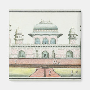 The Tomb of Itimad-Ud-Daula, near Agra, c.1830s (w Magnet