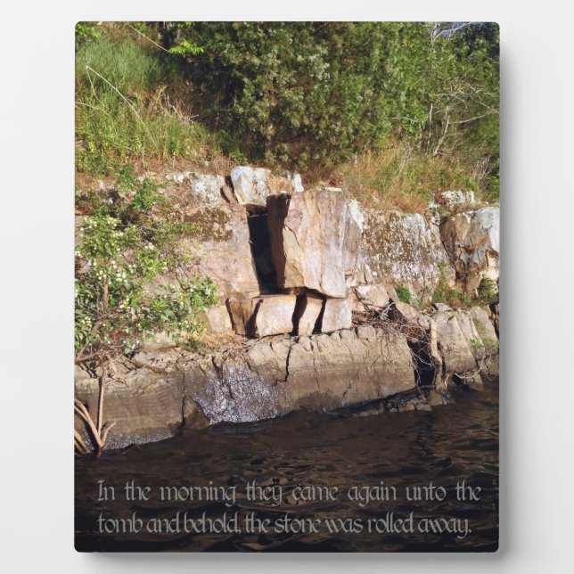 The Tomb of Jesus Plaque (Front)