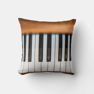 The top view of vintage key piano. abstract, antiq cushion