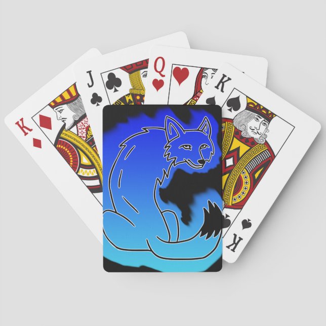 The Torch Tail Radio Show Design 2 of 2 on Playing Playing Cards (Back)