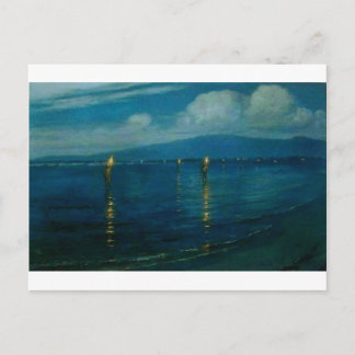 The Torchlight Fishermen, Waikiki Postcard