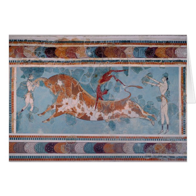 The Toreador Fresco, Knossos Palace, Crete (Front Horizontal)