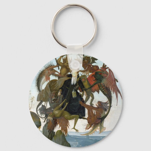 The Torment of Saint Anthony Key Ring (Front)