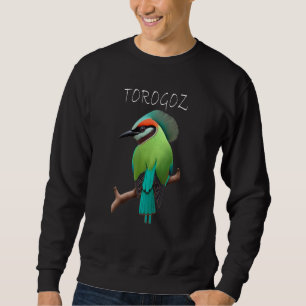 The Torogoz is The National Bird of El Salvador Sweatshirt