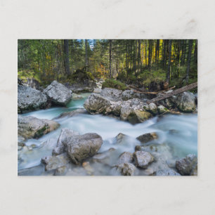 The torrent Ramsauer Ache Postcard