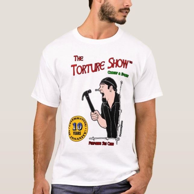The Torture Show™ Colour Merchandise Shirt (Front)