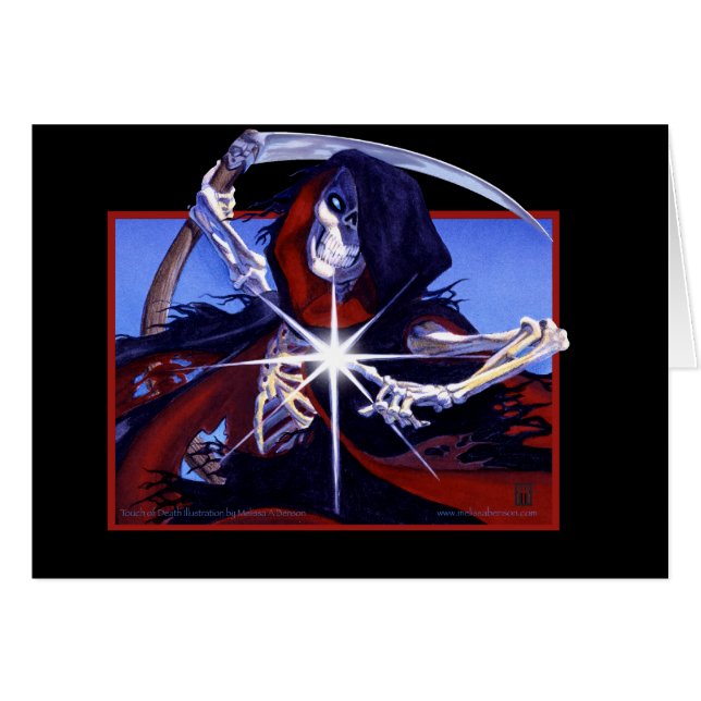 The Touch of Death Card (Front Horizontal)