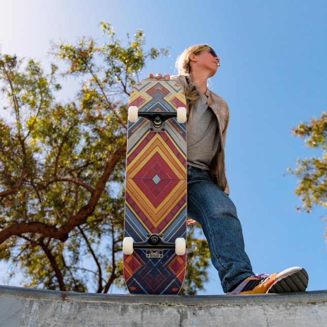 The touch of the modern art skateboard (Outdoor 1)