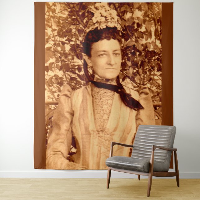 The Tough Chick Tapestry (In Situ)