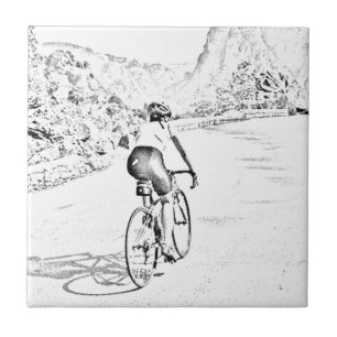 The tough hill climb tile