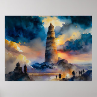 The Tower Of Babel Poster