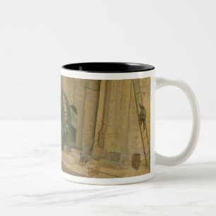 The Tower of Babel Two-Tone Coffee Mug
