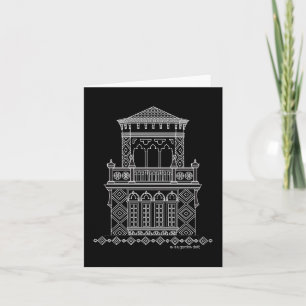 The Tower of Ringling's Ca' d' Zan Thank You Card