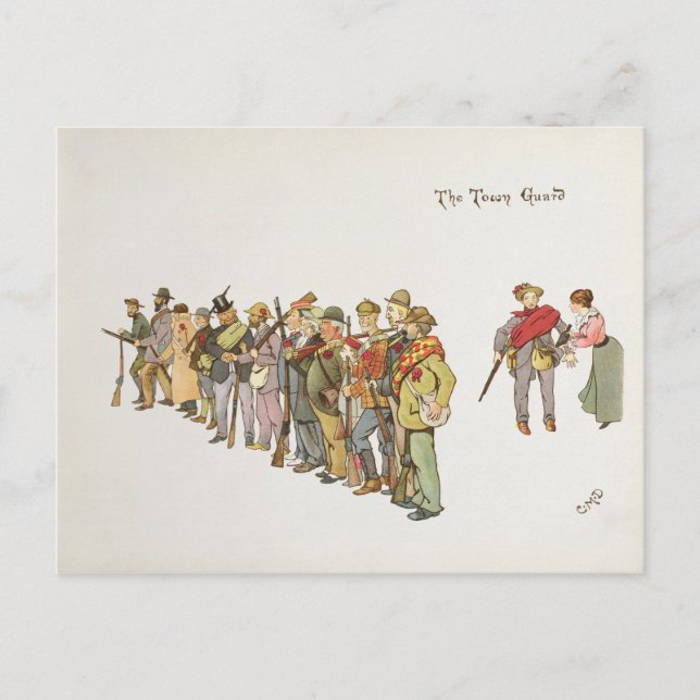 The Town Guard from The Leaguer of Ladysmith Postcard (Front)