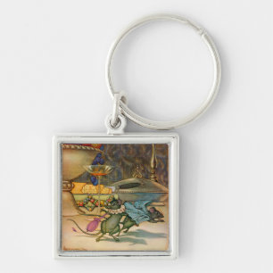 The Town Mouse and The Country Mouse Key Ring