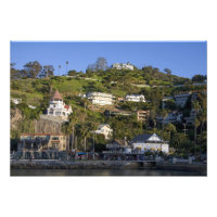 The town of Avalon on Catalina Island,