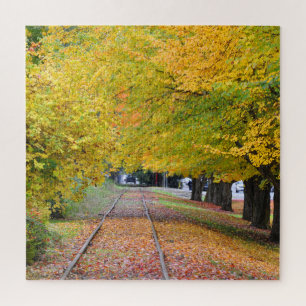 The Tracks Custom Jigsaw Puzzle
