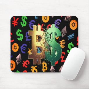 The Trader Dream Collection Candlestick Charts Mouse Pad