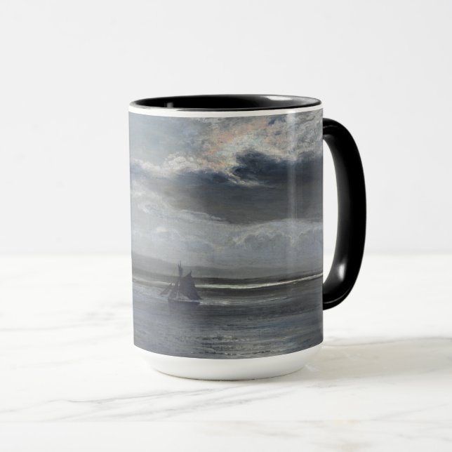 The Traeth Mawr, Moonlight Mug (Front Right)