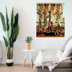 The Tragedy of Lucretia by Sandro Botticelli Poster