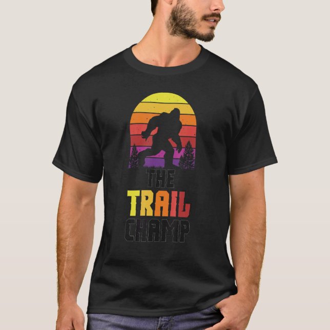 The Trail Champion   Women Running Athlete Sports T-Shirt (Front)