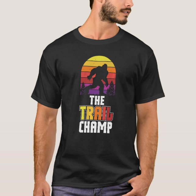 The Trail Champion  Women Running Athlete Sports T-Shirt (Front)
