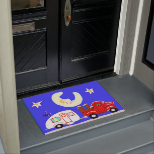 The Trailer, The Truck 🛻 And The Sleepy Moon 🌙 Doormat