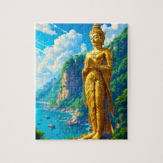 The Tranquil Protector Jigsaw Puzzle (Vertical)