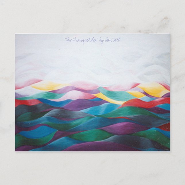 "The Tranquil Sea" Postcard (Front)