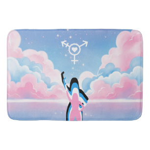 The Trans Signal Bath Mat