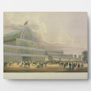 The Transept of the Crystal Palace, from the Princ Plaque