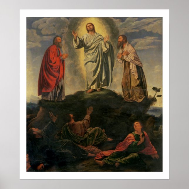 The Transfiguration, c.1527-33 (oil on panel) Poster (Front)