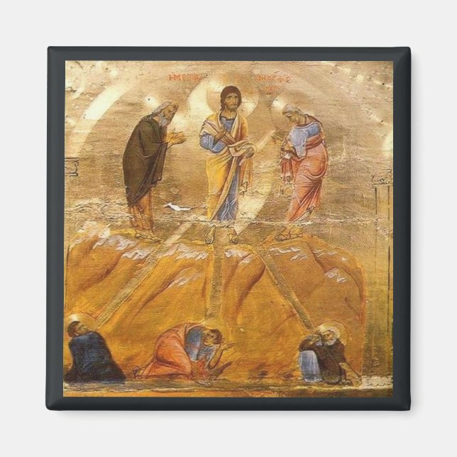 The Transfiguration Mediaeval Religious Fine Art Magnet (Front)