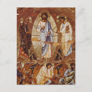 The Transfiguration of Christ Icon Postcard