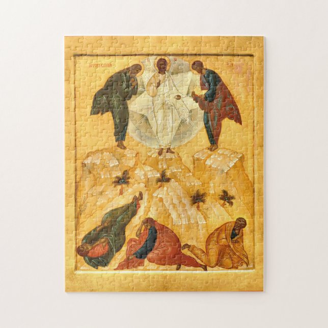 The Transfiguration of Christ Orthodox Icon Jigsaw Puzzle (Vertical)