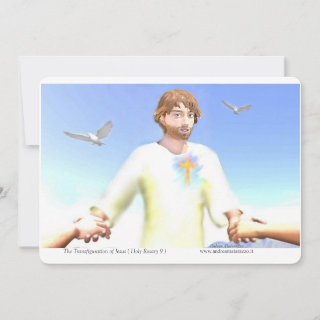 The Transfiguration of Jesus Invitation (Front)