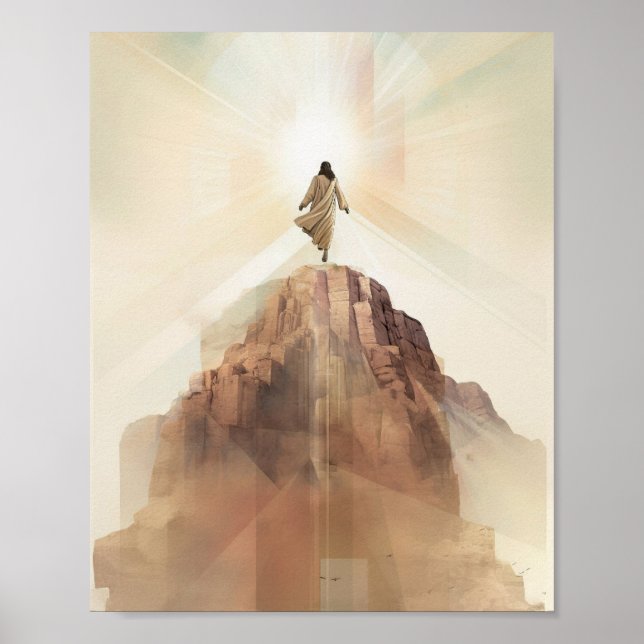 The Transfiguration of Jesus Poster (Front)