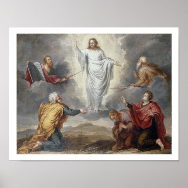 The Transfiguration (oil on copper) Poster (Front)