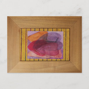The Transparency of Entwined Hearts Postcard