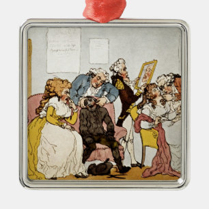 'The Transplanting of Teeth', cartoon Metal Tree Decoration