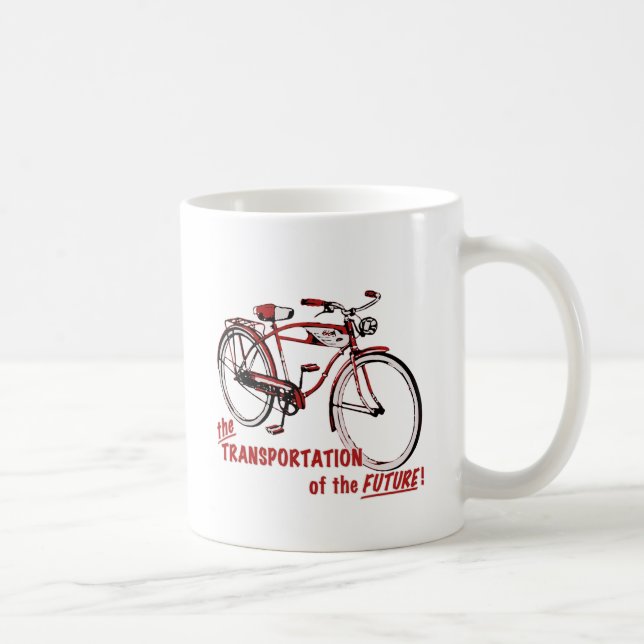 The Transportation of the Future Coffee Mug (Right)